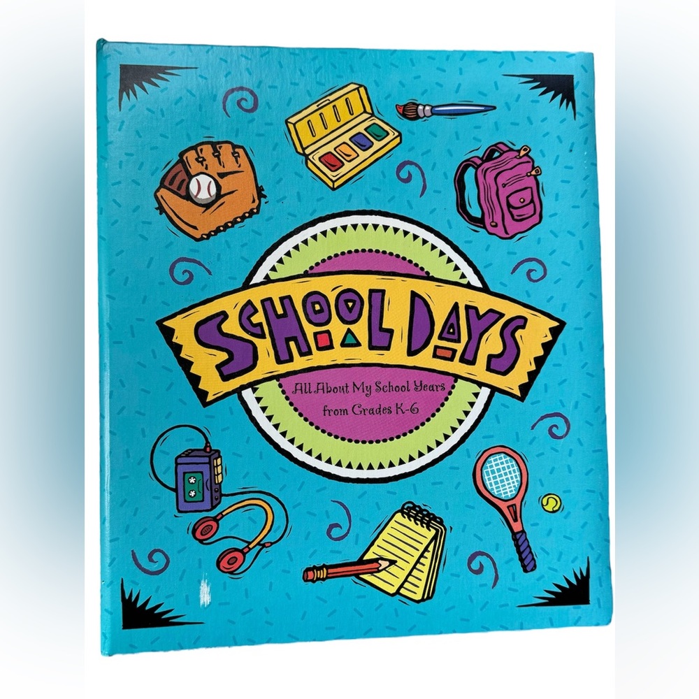 VTG School Days scrapbook